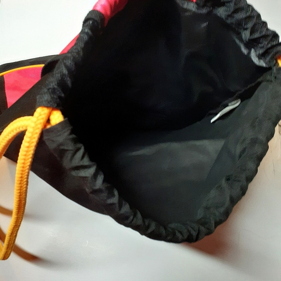 Adidas Alliance II Sackpack Drawstring Bag Black/Pink/Orange - Picture 5 of 6